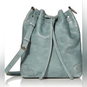 Frye Leather Melissa Drawstring Hobo Bag